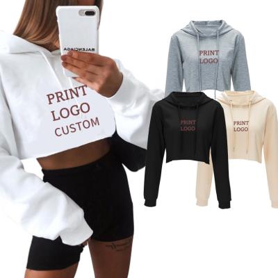 China Custom Logo Ladies Anti-pilling Cotton Long Sleeve Hoodie New Style Multicolor Solid Color Casual Tops for sale