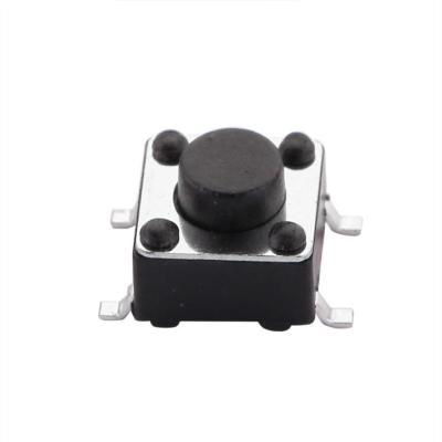 China 6X6mm Tact Switch SMD Cheat Wing Top Actuated SMT Switch Tactiles 6x6 Switch for sale