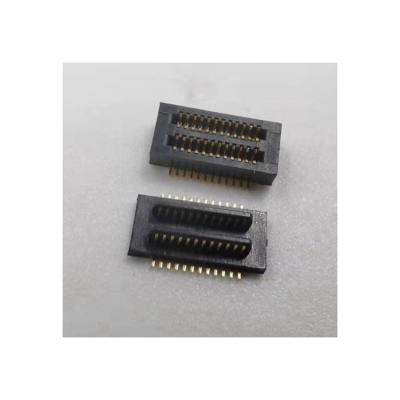 China Manufacturer recommends copper alloy contacts 0.5mm male and female panel-to-board connectors board to board connector for sale