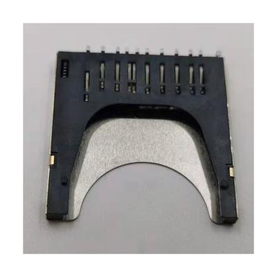 China Hot selling PCB shell copper alloy connector data transmission edge memory card high temperature plastic connector for sale