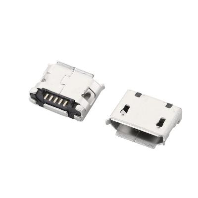 China Power Charging Mirco 5pin Pin Base Front Insert 5.9 and Edge Rear Fold Charging Power Mount Female Connector for sale