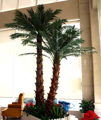 China 2017 indoor or outdoor artificial palm tree, artificical big tropical trees, artificical plants manufactory for sale