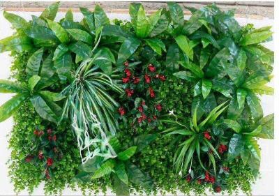 China 2017hot sale greenery wall artificial plant wall artificial fake wall hang plant for indoor or outdoor decoration for sale