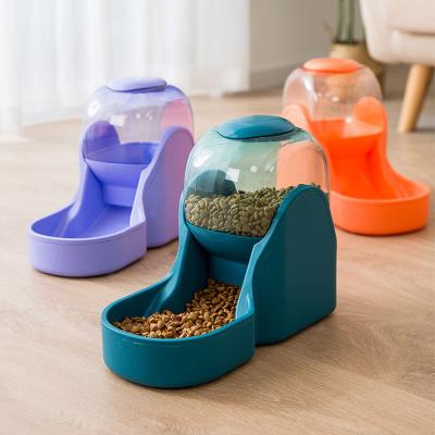 China 3.8L High Quality Automatic Dog Automatic Cat Feeding Bowl Pet Supplies Dog Cat Feeder Bowl Drinking Water Bottle for sale