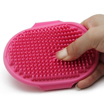 China Cheap Viable Pet Bath Brush Dog Cat Bath Massage Shower Brush Pet Grooming Massage for sale