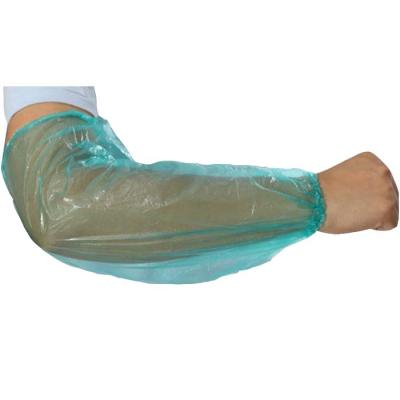 China Waterproof Disposable Arm Length Sleeve HDPE Long PE Sleeve Cover Over Sleeve for sale