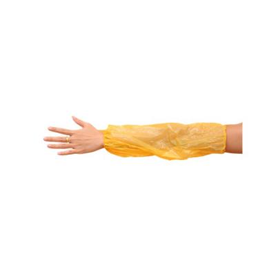 China Waterproof Disposable PE Protective Arm Sleeve Cover Plastic Anti-dust Oversleeve for sale