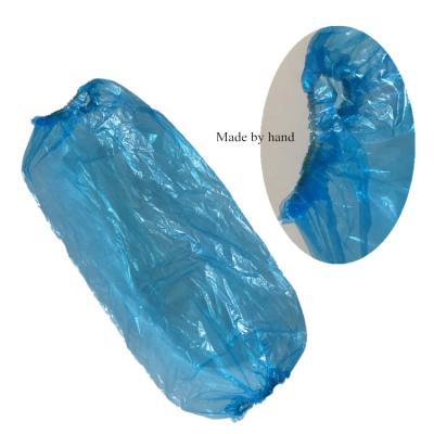 China Breathable Green PE/CPE/PVC Waterproof and Dustproof Oversleeve Sleeve Cover Arm Sleeve Cover Nonwoven Surgical Cover for sale