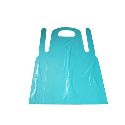 China LeJian Waterproof Disposable PE Medical Apron Waterproof Plastic Apron for sale