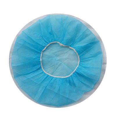 China Disposable Nonwoven Medical Surgical Buffing Cap Medical Examination Clean Room Products Cap 21'/24' Nursing Cap for sale