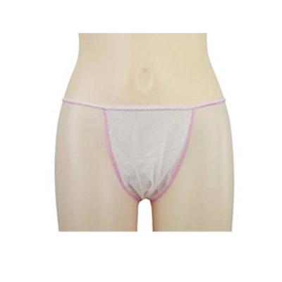 China Disposable Sterilized Briefs Waterproof Disposable Ladies Panties G-Strings For Pregnant Women for sale