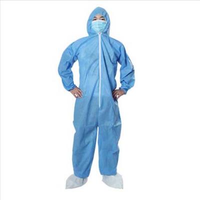 China Occupational Safety Work Waterproof Disposable White Raincoat Coveralls for sale