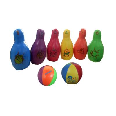 China Wholesale Perfect Size Soft Leather Stuffedl Bowling Balls Toys For Baby for sale