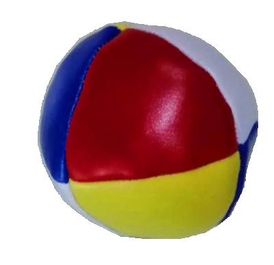 China Sports Toys New Stitch 2.5 Inch 8 Panel Leather Stuffed Juggling Ball Footbag, Bean Bag Chair Toy Ball for sale