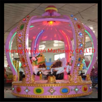 China indoor amusement ride 6 seats carousel horse sale for sale