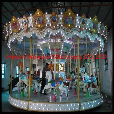 China Popular and durable carousel horse for kids mechanical carousel horse ride for sale