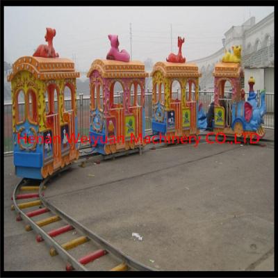 China Amusement Park Big Elephant Track Train Rides for Kids for sale