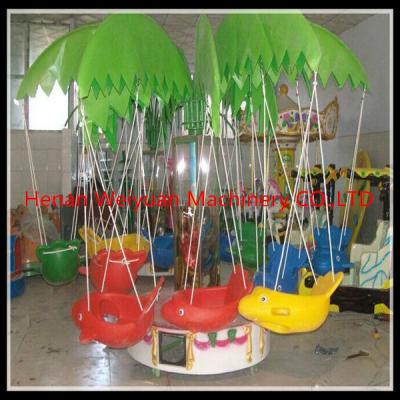 China kids lovely flying chair swing fish games equipment fishing amusement rides for sale