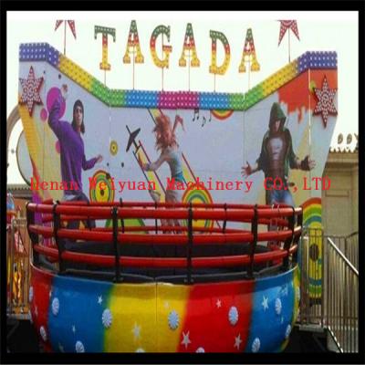 China Sale children play attractive fairground rides disco tagada for sale