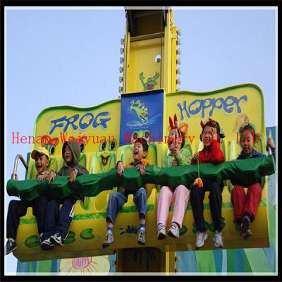 China export thrill rides sky drop frog jumping amusement rides manufacturer for sale