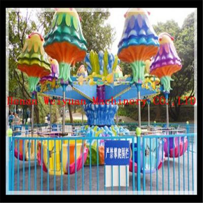 China New revolving amusement equipment jellyfish ride for family for sale