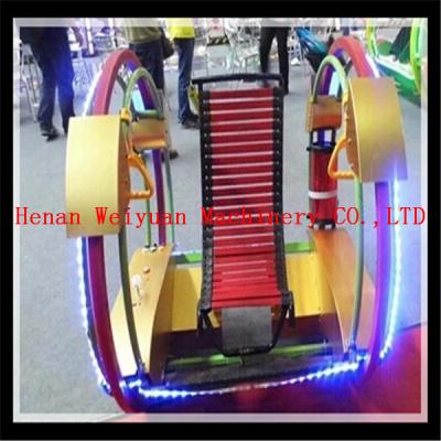 China 360 wheel rotating amusement park le bar car/happy car rides, electric happy car for sale