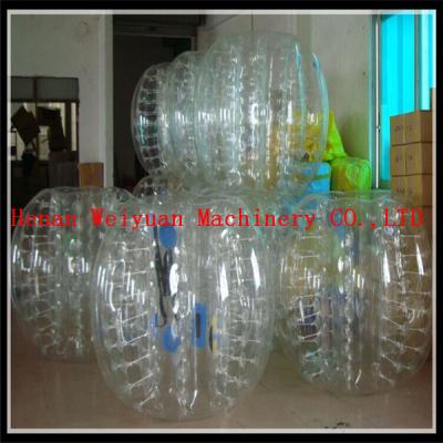 China TPU Transparent Bumper ball size 1.25m/1.55m/1.8m for sale