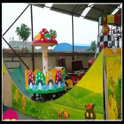 China New  amusement park rides kids track rides double wave sliding car fairground rides for sale