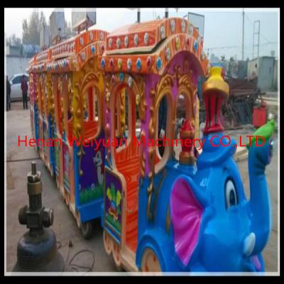 China Big attraction!! kiddie amusement park train rides elephant train for sale for sale