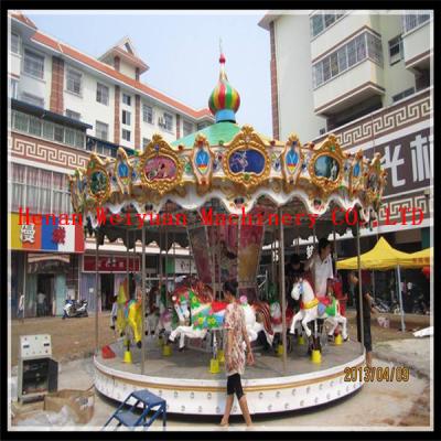 China Merry Go Round Amusement Park Rides Equipment antique 20 seats carousel for sale for sale