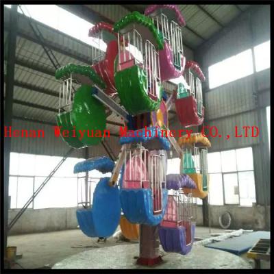 China Double Sides10 cabins  Mini Ferris Wheel Children Games for park for sale