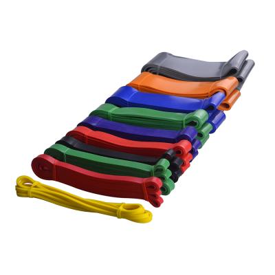 China Good Elasticity Durable Elastic Yoga Rubber Resistance Bands For Fitness Equipment Pull Rope Stretch Training for sale