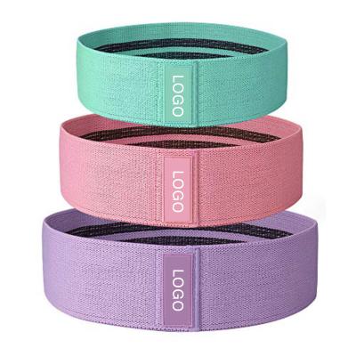 China Good Elasticity Durable Gym Fitness Loop Hip Band Home Resistance Band For Big Booty And Leg Ever Formed for sale