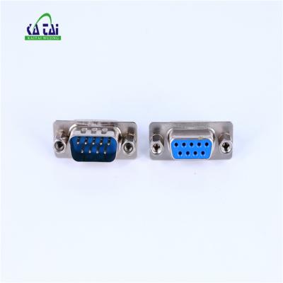 China D-sub power lock screw connector dp9 female connector for sale