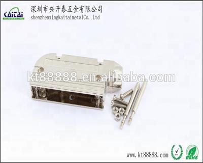 China power db37 pin connector cover 90 degree metal cover for sale