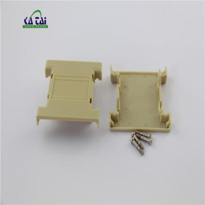 China DB9p UHF Flat Plastic Cover For D-sub 9-9 Cover for sale