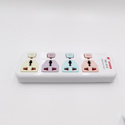 China Independent Switch And Light High Quality Electrical Safety Surge Protector Extension Socket Power Strip For Office for sale