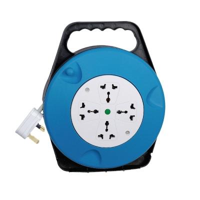 China Convenient Universal Safety 4 Outlets Power Cable Reel Extension Type / Electrical Plug Cable Reels / Electrical Extension Sockets for sale