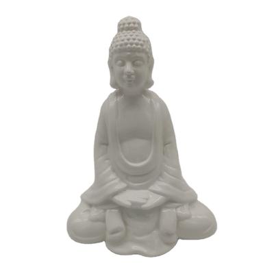 China Custom handpainting Art Decor Ceramic yin buddha guan statue for home decoration for sale