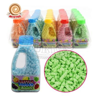 China Full Size Hot Sales Bottle With Mix Fruit Flavor Powder Candy For Kids for sale