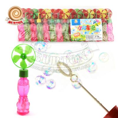 China Hot Sale Outdoor Funny Bubble Plastic Windmill Toy For Kids for sale