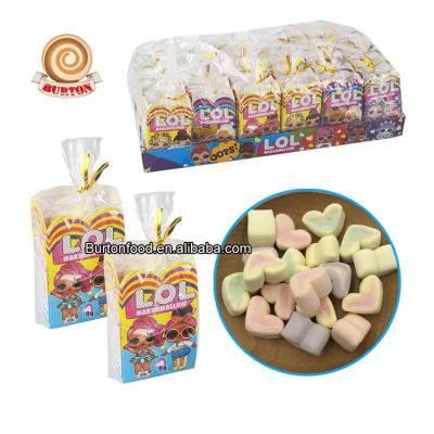 China Cartoon Heart Marshmallow Normal Normal Customized Halal Candy for sale