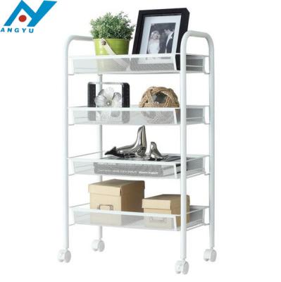 China Sustainable multilayer ladder shelf placed in a corner for sale