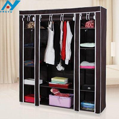 China Modern Oversized Bedroom Furniture Plastic Portable Wardrobe for sale