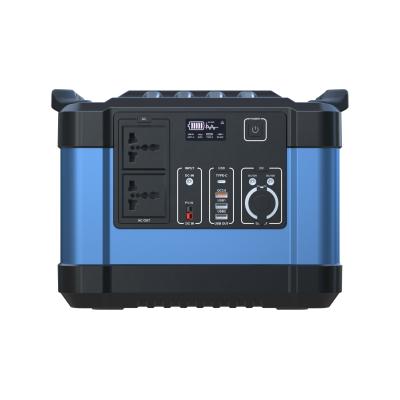 China OEM 1500w 220v Type C Power Station Generator Fast Charging Portable Power Station For Laptop Drone for sale