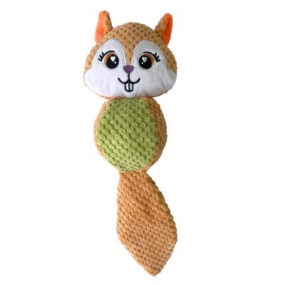 China Assets; Attractive ; Eco-Friendly Multifunctional Toy Corduroy Plush Dog Toy Eco-Friendly Plush Dog Toy Squeaky Chew Toy for sale