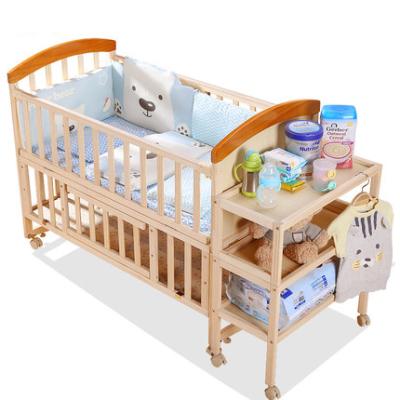 China Lovely adjustable newborn baby bed for 0-3 years old, furniture baby cradle for sale