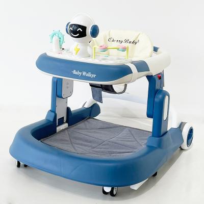 China Polyester 4 In 1 New Baby Walker Model Toys With Wheels And Seat for sale