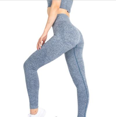 China New Fashion Gym Sports Breathable Women Gaiters Seamless Quick Dry Hip Lifting Tight Yoga Pants Wholesale for sale