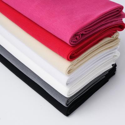 China Beautiful lightweight 100% polyester anti-static fabric for T-shirt and lining for sale